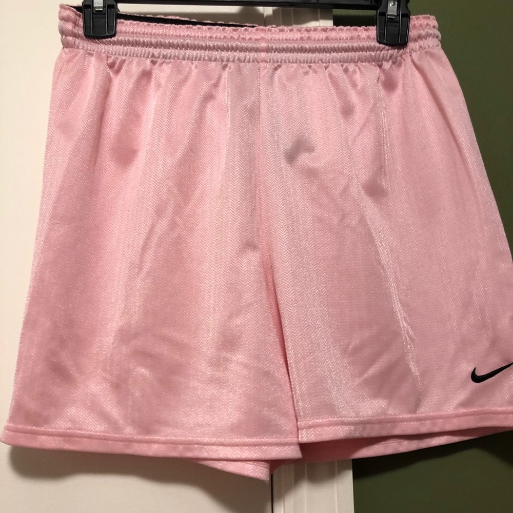 Light Pink Nike soccer shorts